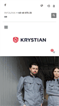 Mobile Screenshot of krystian.com.pl